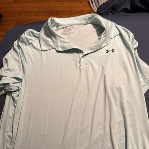 Under Armour Blue Polo Shirt for Versatile Style
